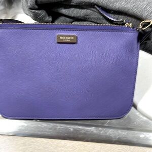 Kate Spade purple wristlet